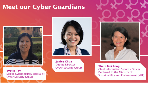 Women at GovTech as cybersecurity specialists
